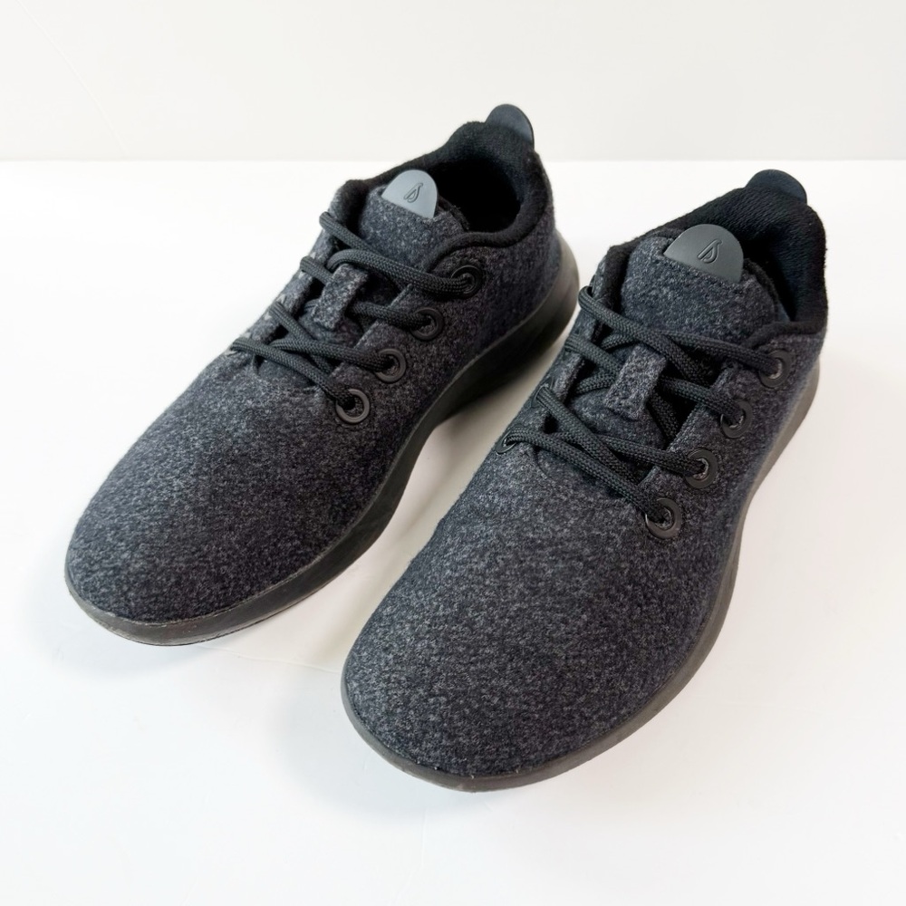 Allbirds Woman Gray Merino Wool Runners Sneakers Shoes US9 Classic Comfy Minimal